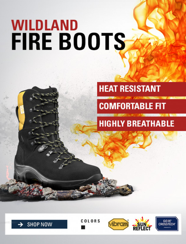 slip on fire boots