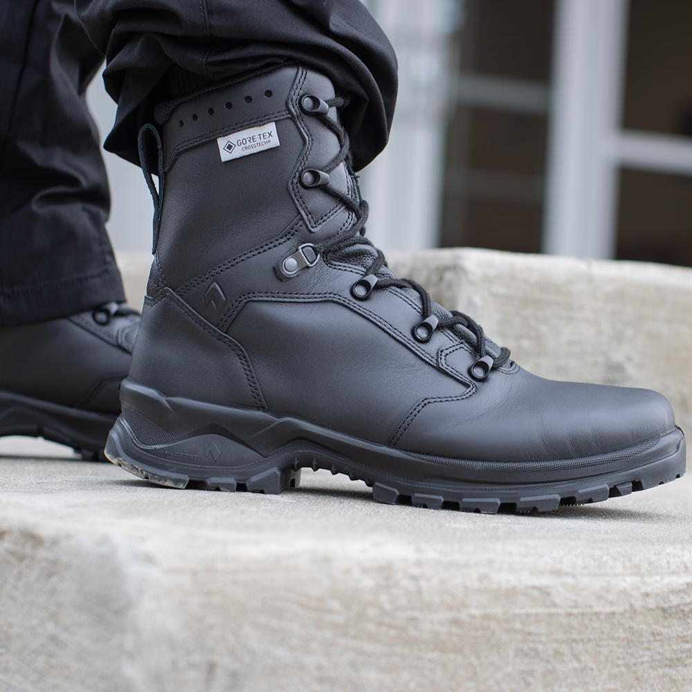 Enforce X High Duty Work Boots | Black Police Boots