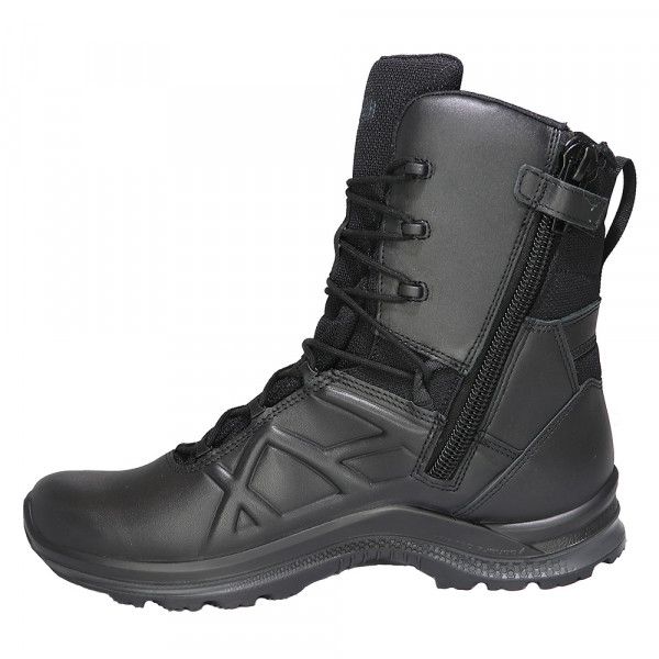 Side Zip Black Tactical Boots | Law Enforcement Duty Boots